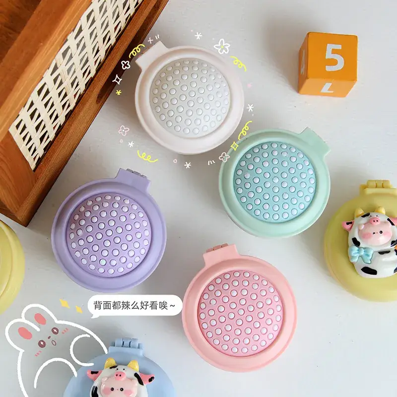 Cute Cow Folding Hair Comb Mini Portable - Image 10
