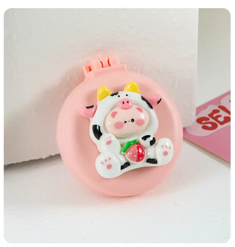 Cute Cow Folding Hair Comb Mini Portable — feature 38