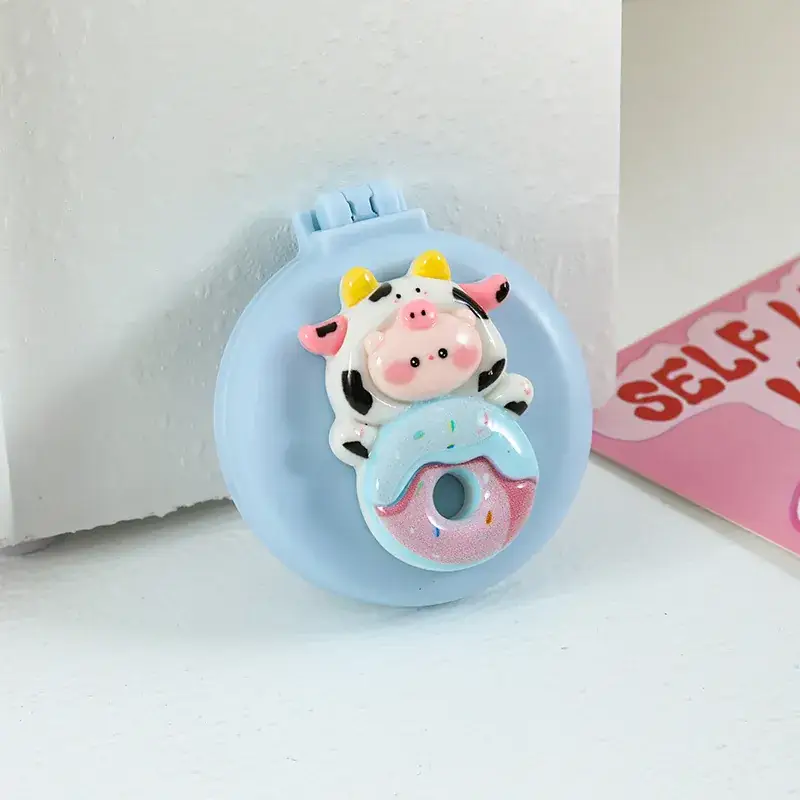 Cute Cow Folding Hair Comb Mini Portable - Image 5