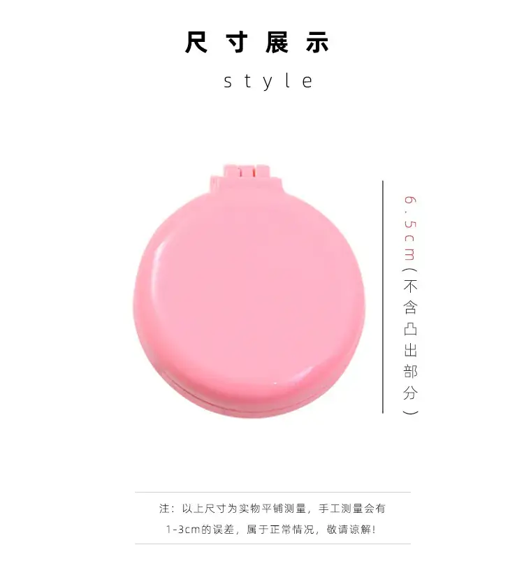 Portable Hair Massager Comb with Mirror, Candy Color — feature 15
