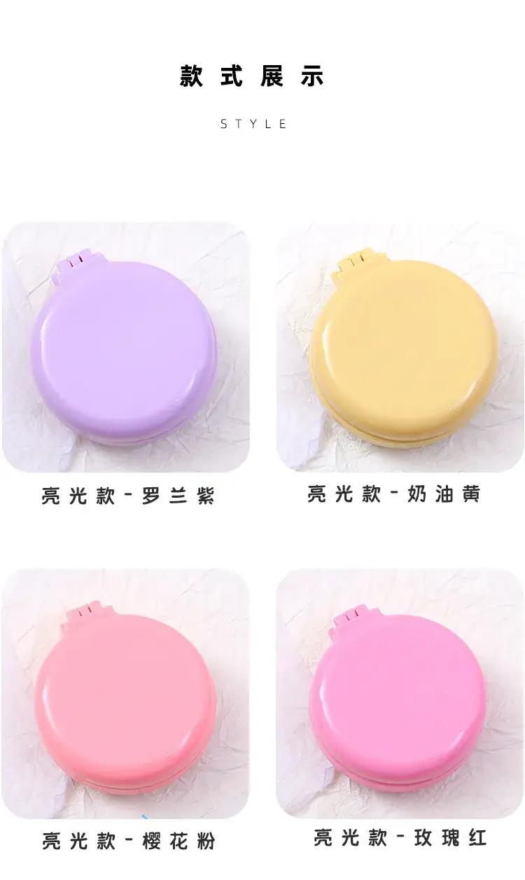 Portable Hair Massager Comb with Mirror, Candy Color — feature 16