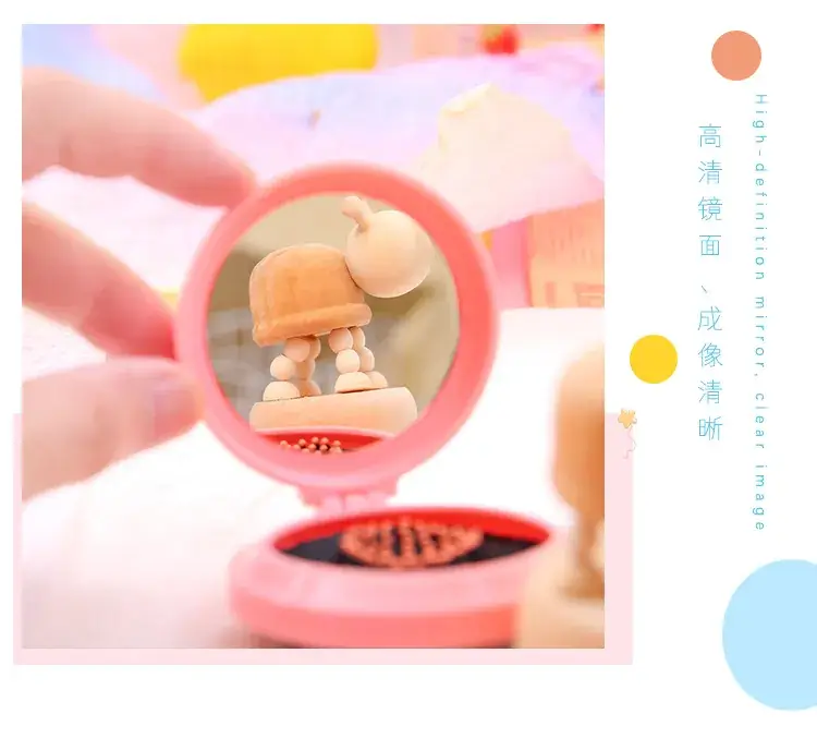 Portable Hair Massager Comb with Mirror, Candy Color — feature 21