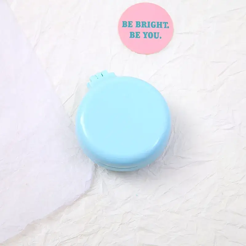 Portable Hair Massager Comb with Mirror, Candy Color