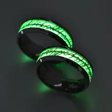 Dragon Pattern Gold Silver Ring Set 4 Pcs — feature 3