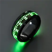 Dragon Pattern Gold Silver Ring Set 4 Pcs — feature 7