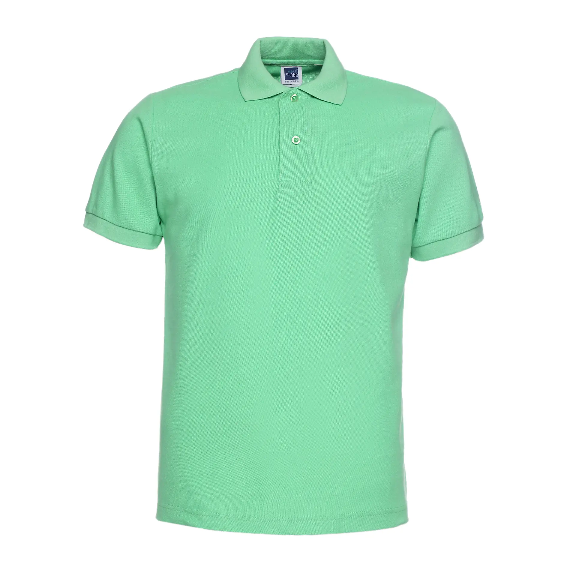 Men Light Blue Polo T-Shirt 2410