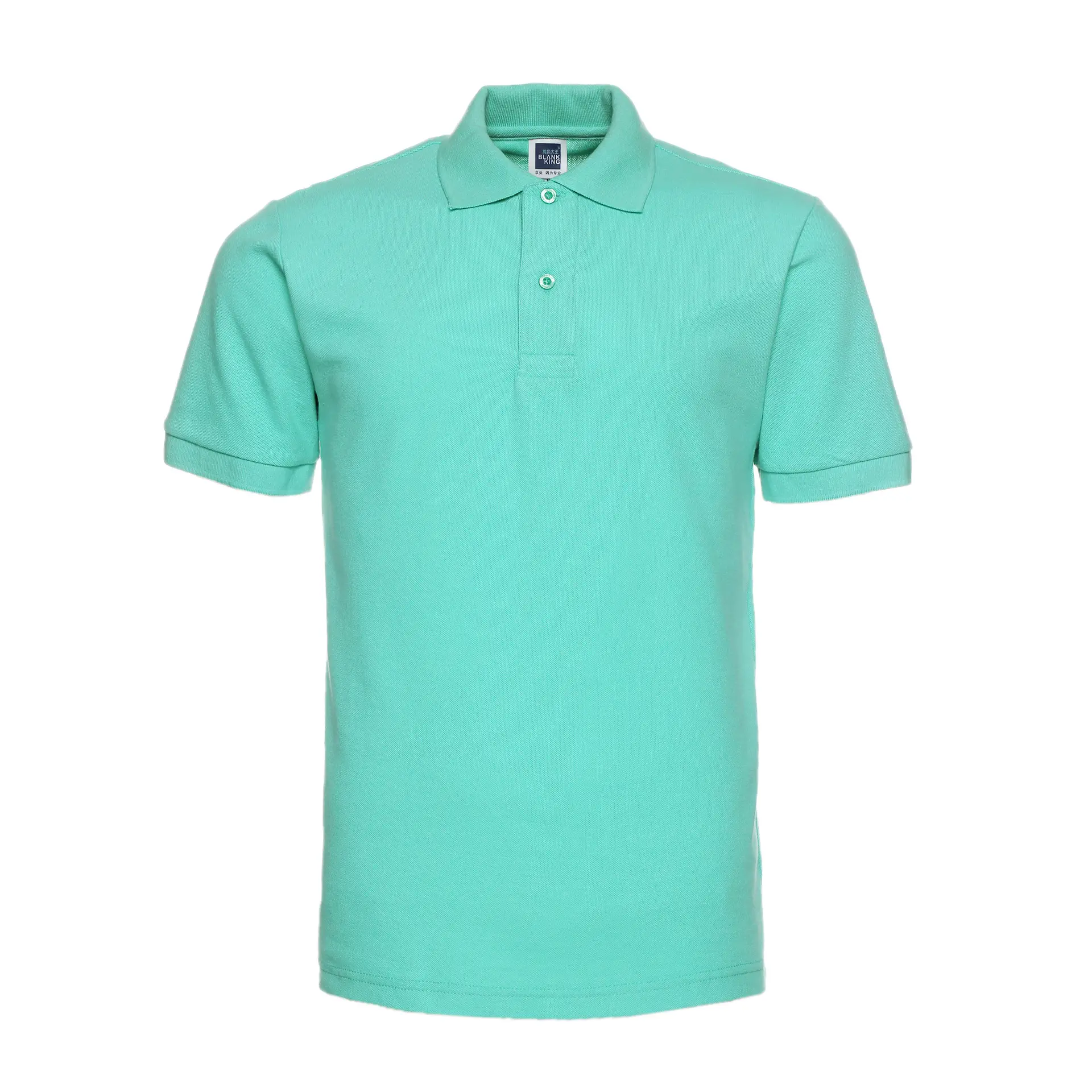 Men Light Blue Polo T-Shirt 2410