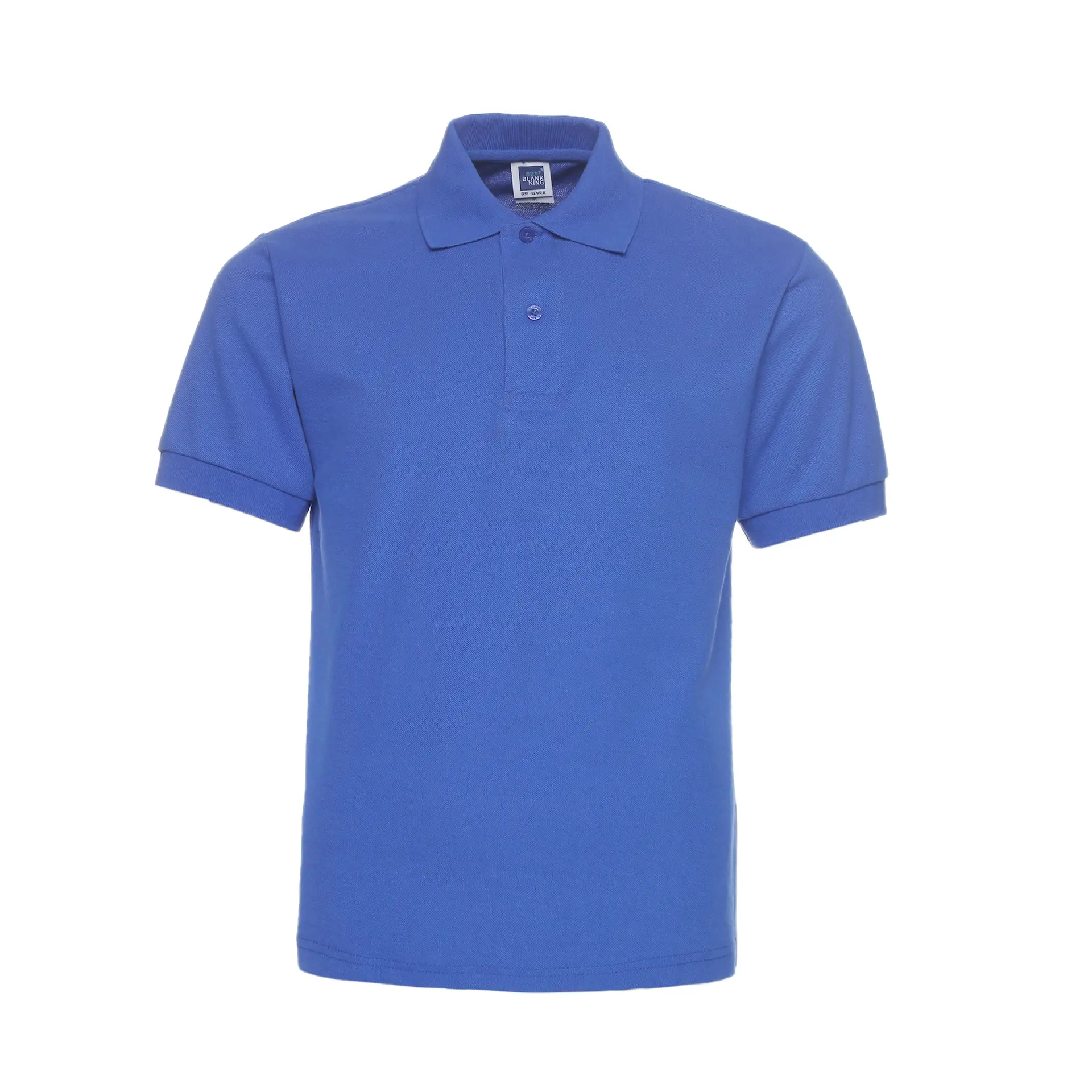 Men Light Blue Polo T-Shirt 2410