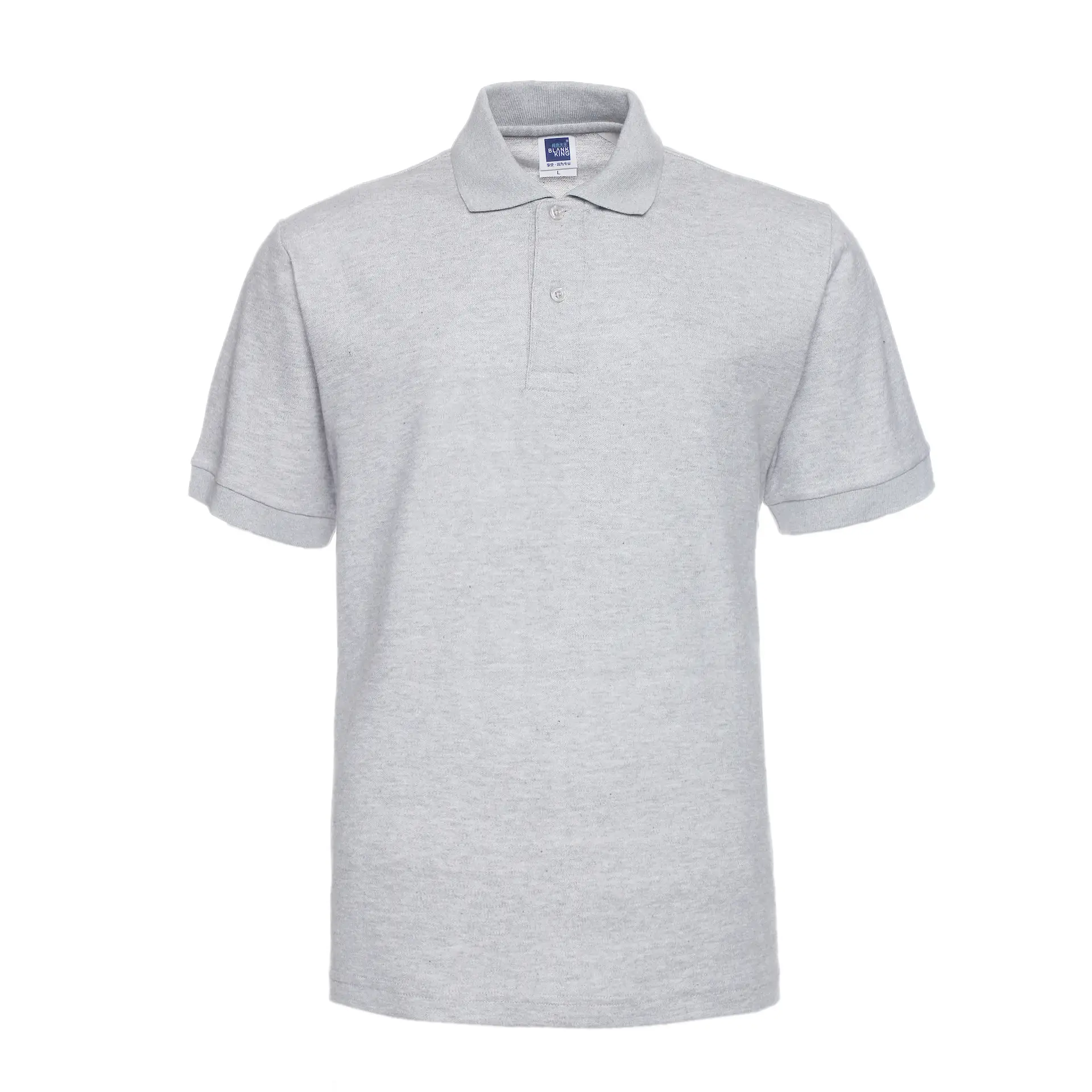 Men Light Blue Polo T-Shirt 2410