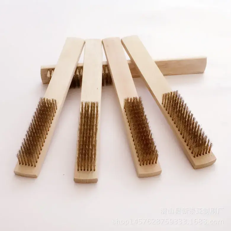 Wooden Wire Brush King Kong Walnut Bodhi - Image 2