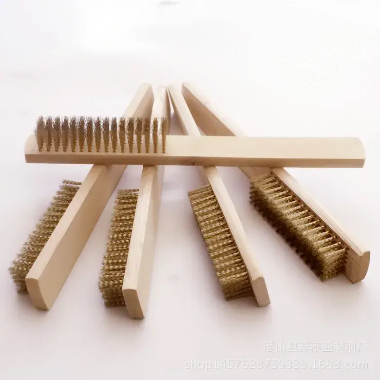 Wooden Wire Brush King Kong Walnut Bodhi - Image 3