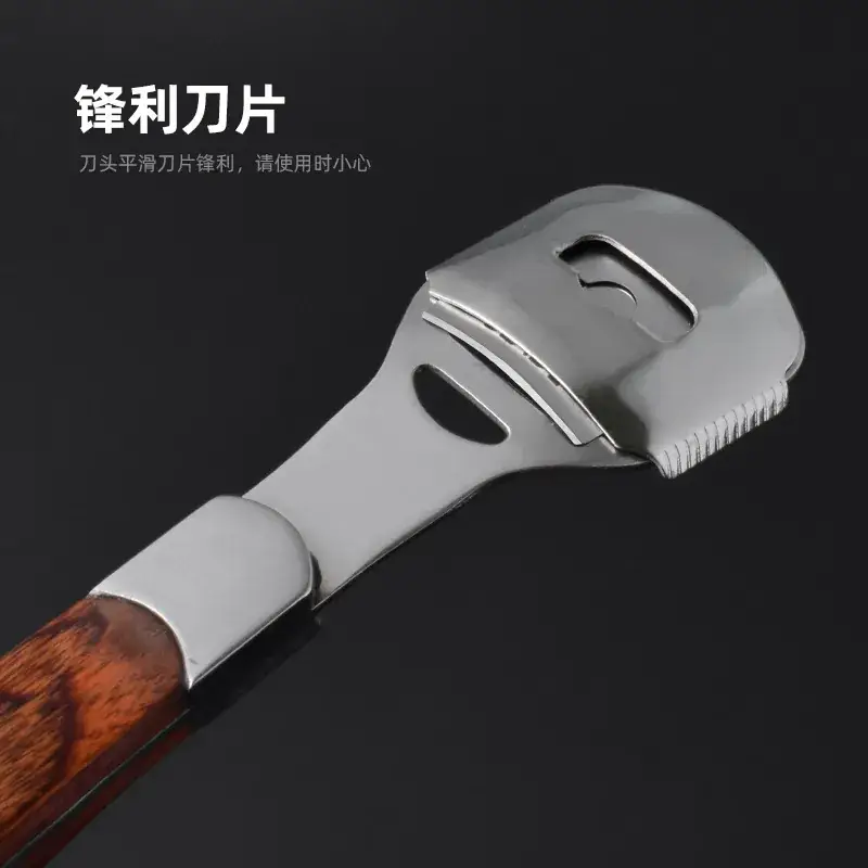 Foot Callus Remover Tool with Wooden Handle - Image 4