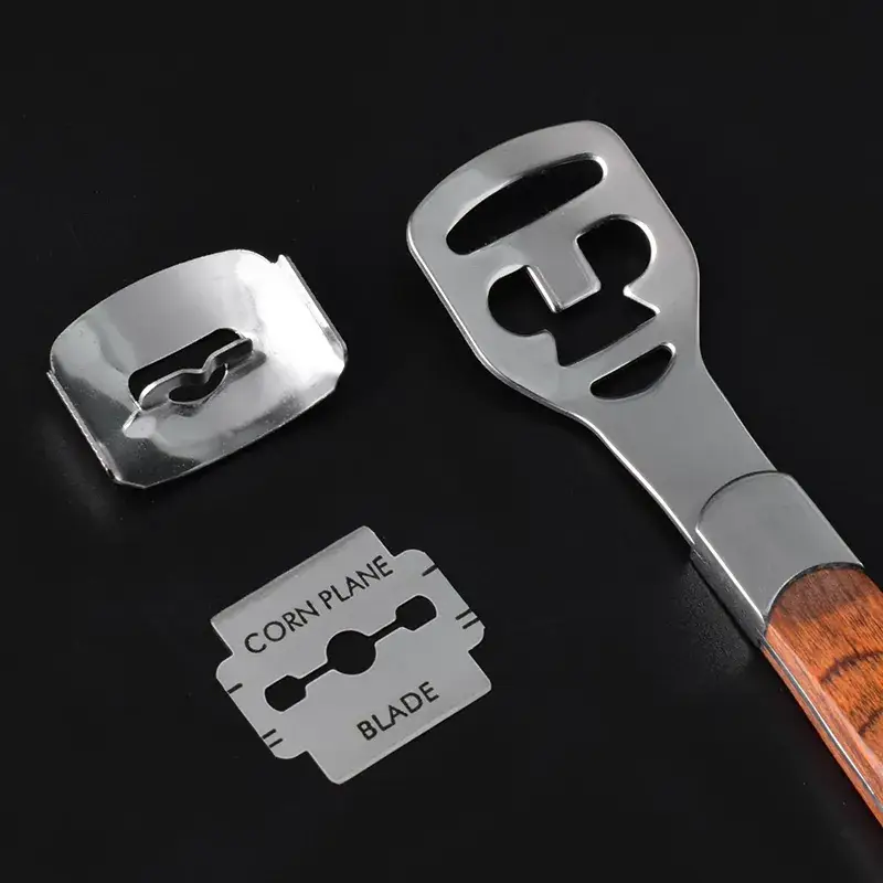 Foot Callus Remover Tool with Wooden Handle - Image 5