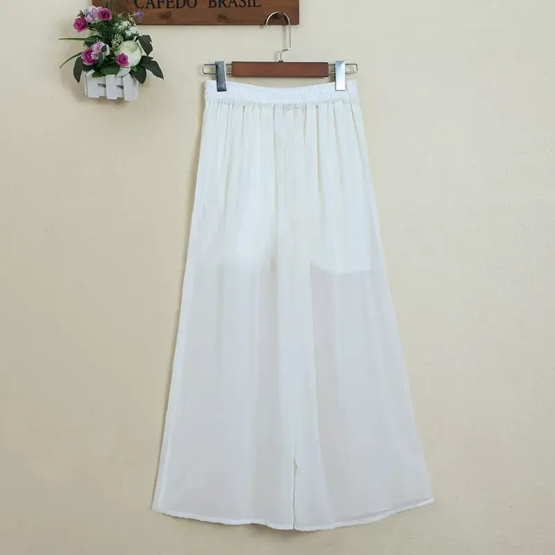 Blue Wide Leg High Waist Casual Pants 2026 — feature 14