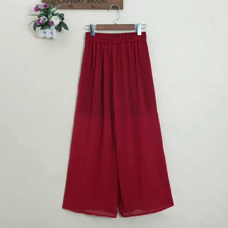 Blue Wide Leg High Waist Casual Pants 2026 — feature 17