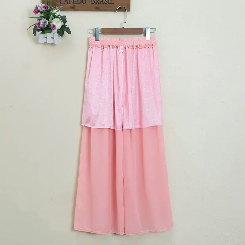Blue Wide Leg High Waist Casual Pants 2026 — feature 21