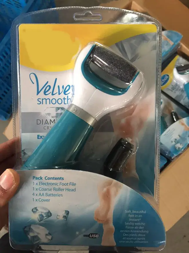 USB Electric Foot Pedicure Trimmer with USB Charging