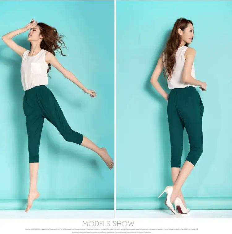 Black Slim Fit Casual Pants for Women 200kg — feature 29