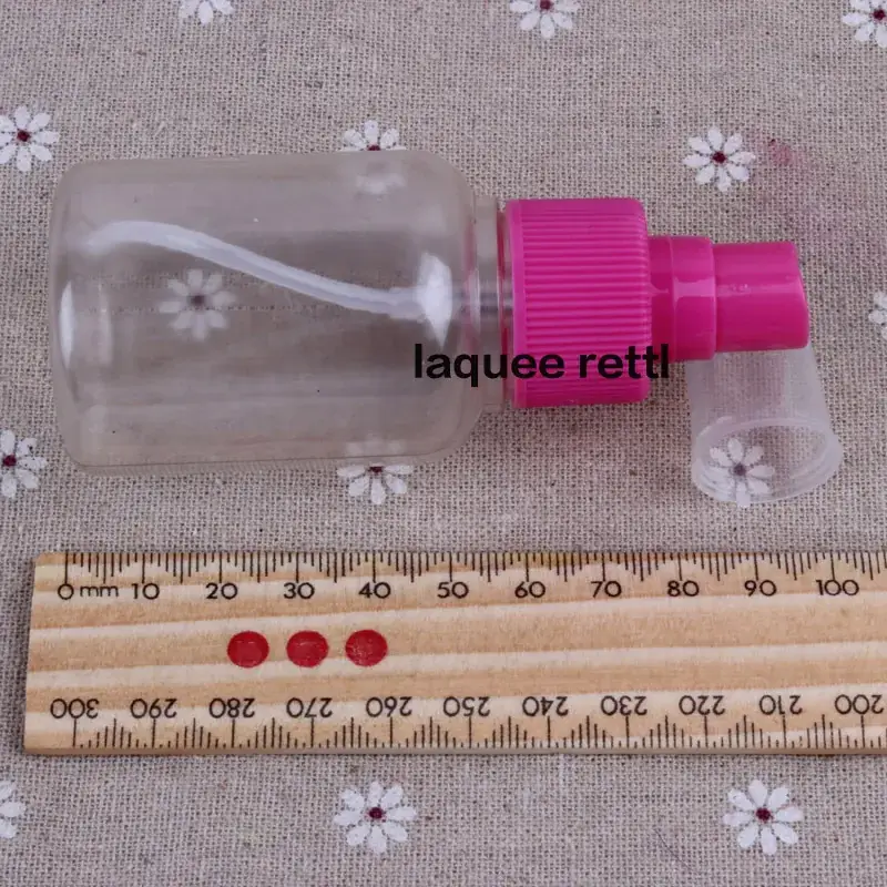 Pink Alcohol Spray Bottle for Manicure & Disinfection