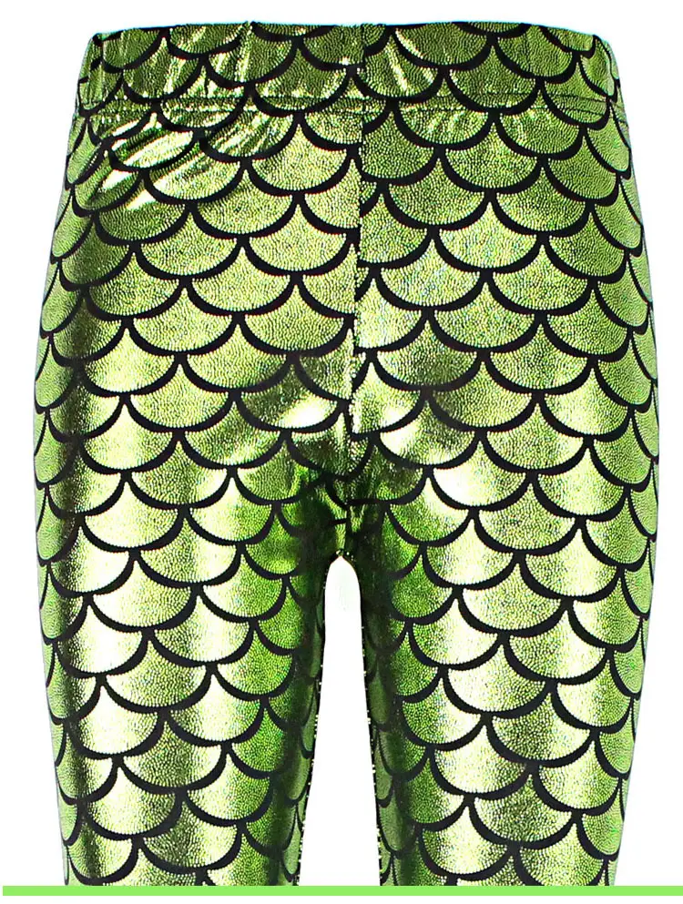 Purple Mermaid Fish Scale Leggings Women — feature 39