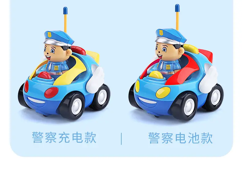Manufacturers sell Doraemon hand-held remote control car 1-6 years old electric wire control box toy remote control car children's toy car — feature 31