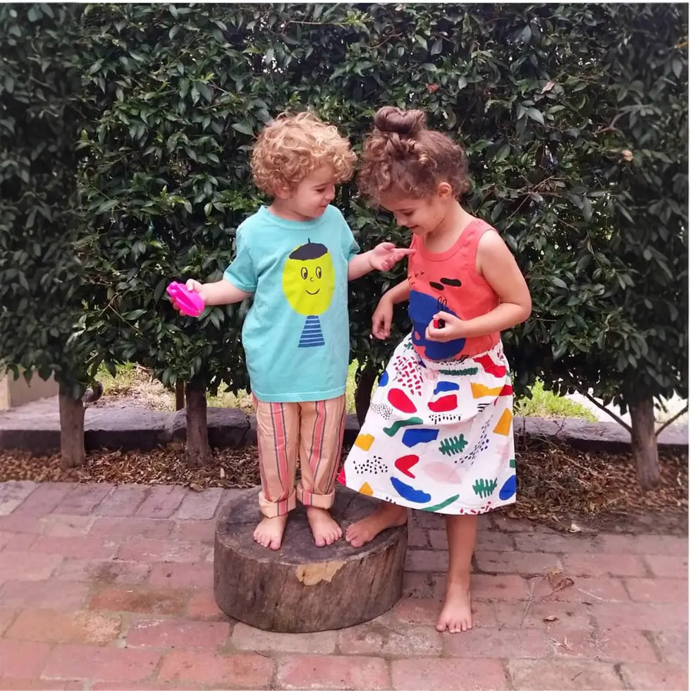 Kids Korean Style Yellow Smile Vest Base Shirt