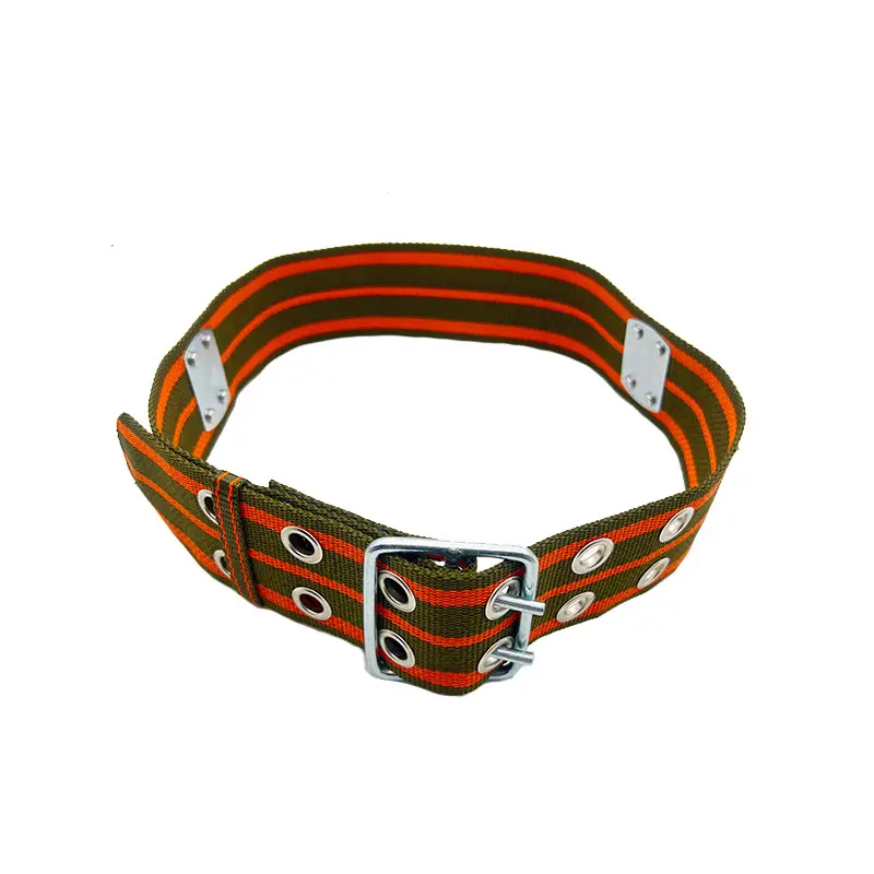 Old Fashioned Fire Safety Belt 97 Models Escape Rope Orange Striped