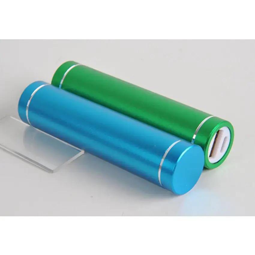 Round Mini Power Bank Case Aluminum Alloy Multi Color - Image 3