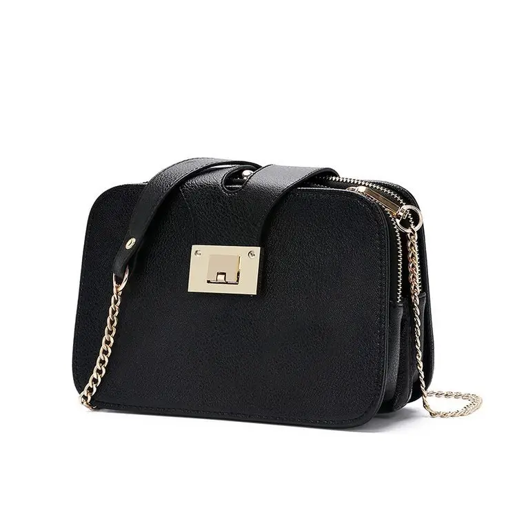 Black Korean Style Crossbody Bag for Women - Image 7