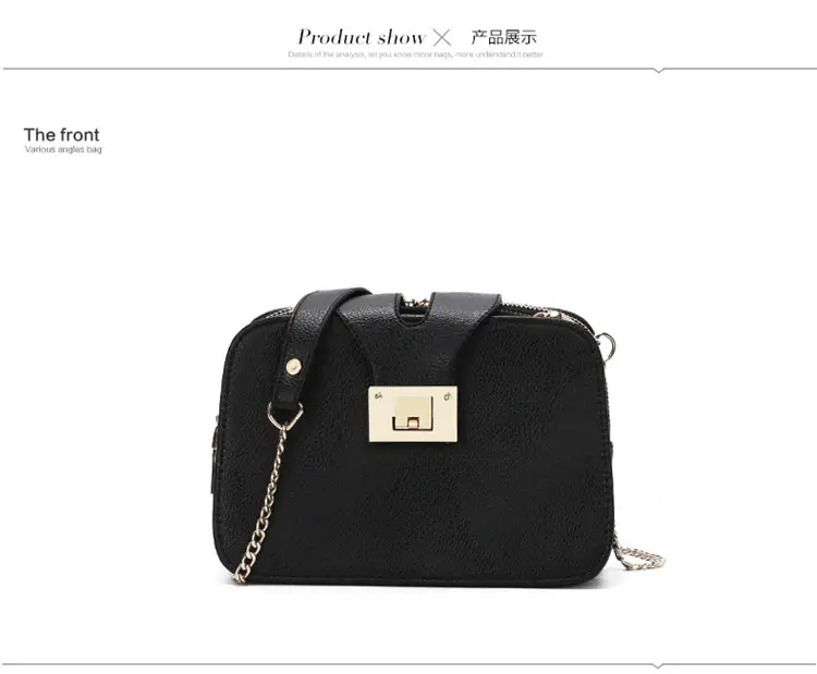 Black Korean Style Crossbody Bag for Women — feature 11