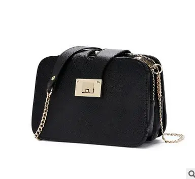 Black Korean Style Crossbody Bag for Women - Image 2