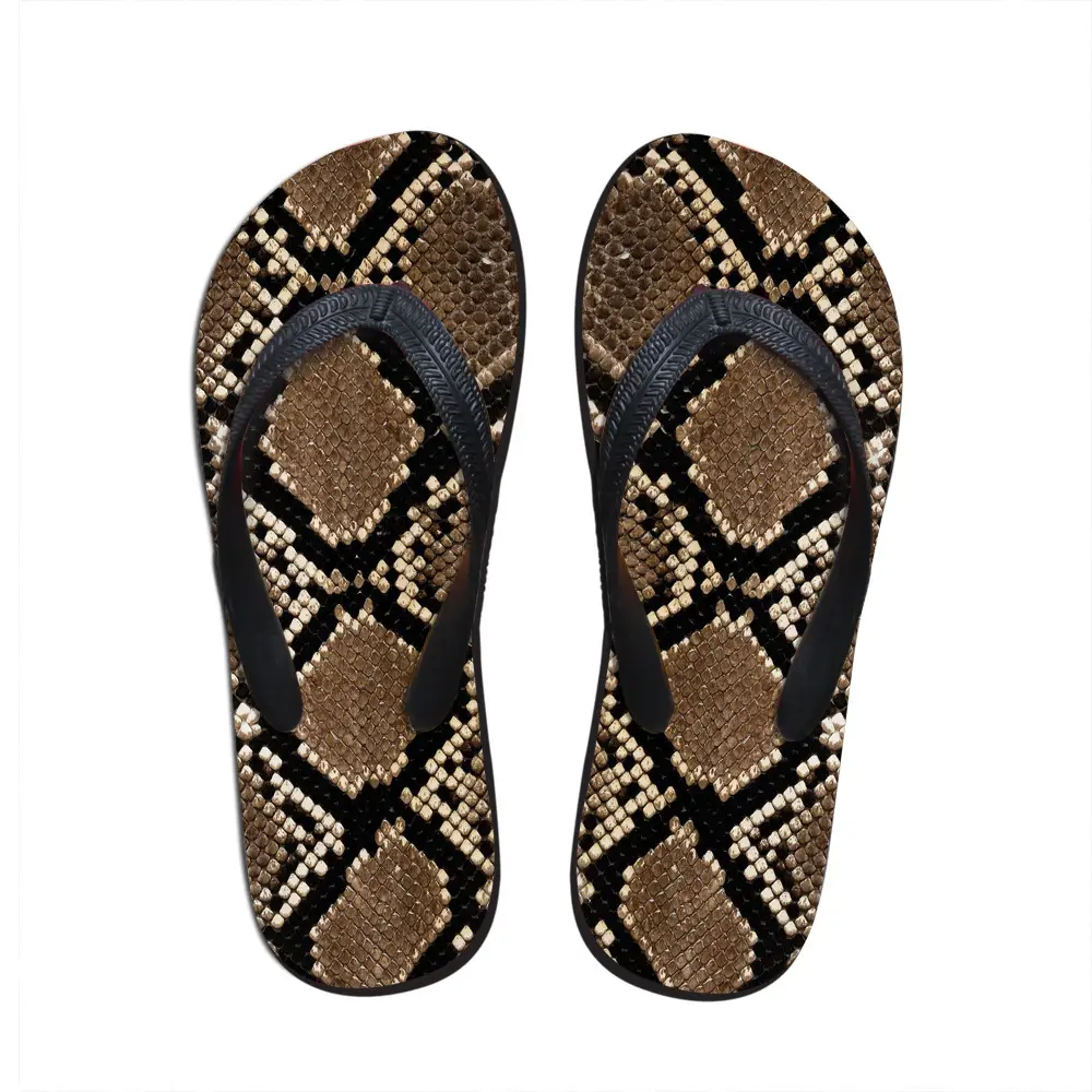 Women Tiger Print Flip Flops 2020 Summer - Image 6