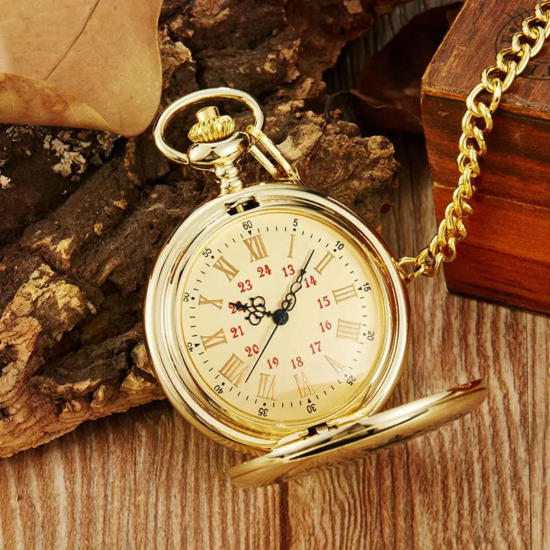 Spot TO MY SON, Husband, GRANDPA carved vintage quartz pocket watch pendant vintage pocket watch