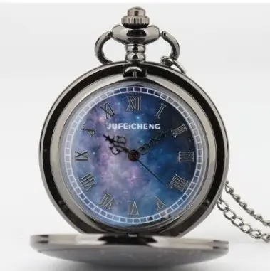 Spot TO MY SON, Husband, GRANDPA carved vintage quartz pocket watch pendant vintage pocket watch