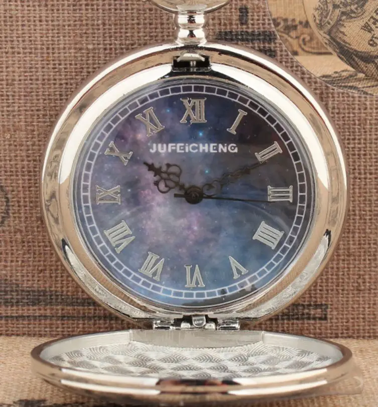 Spot TO MY SON, Husband, GRANDPA carved vintage quartz pocket watch pendant vintage pocket watch