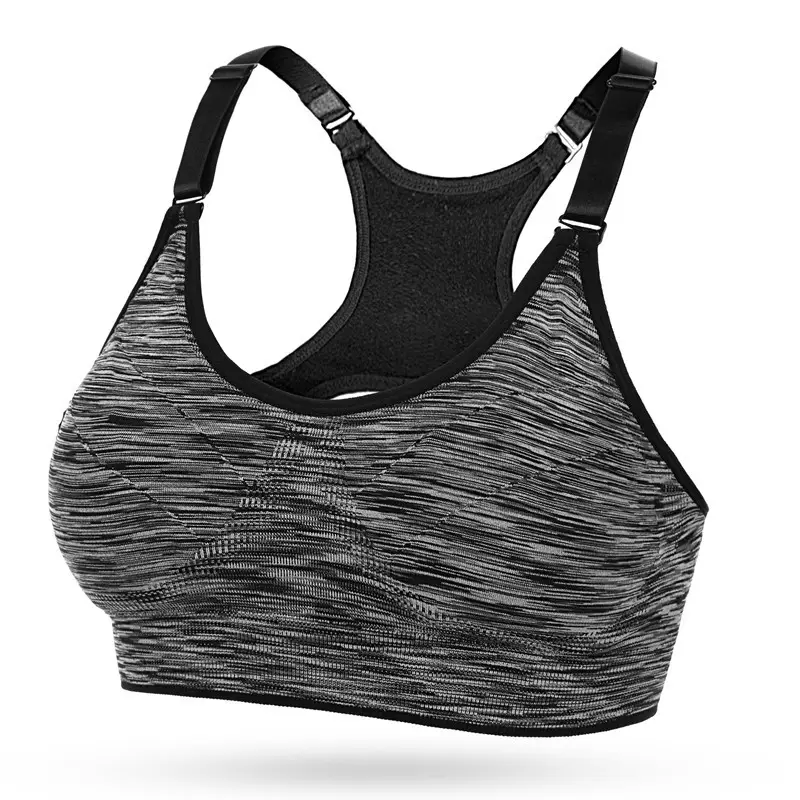Sports Bra Bubble Wrap Export Quick-Drying Section Dyed Wire-Free Yoga Intimates Training Running Fitness Intimates