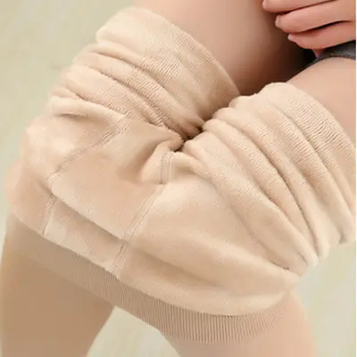 Winter Velvet Padded Leggings Women Large Size - Image 5