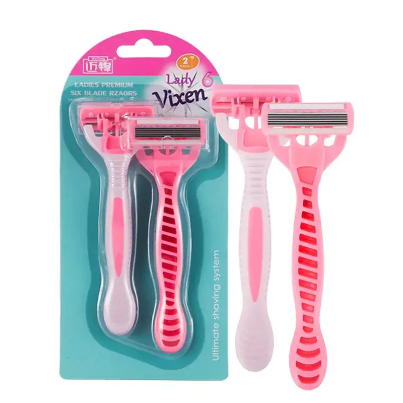 Underarm Shaver with 6-Layer Blade for All Body Areas