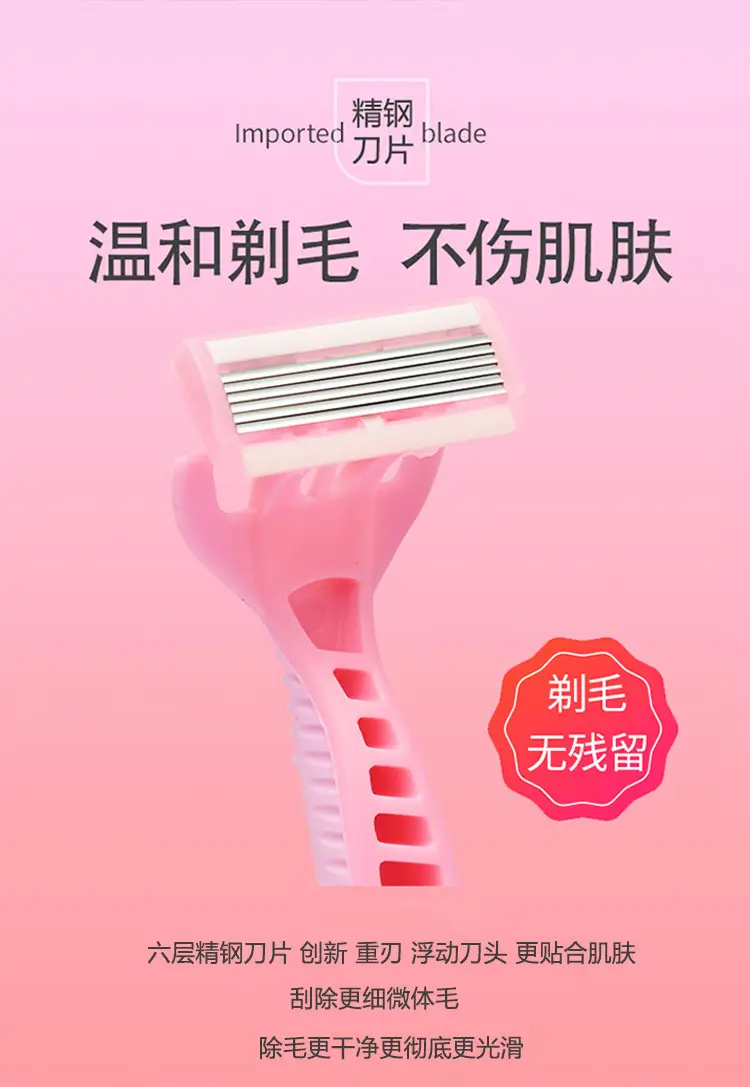 Underarm Shaver with 6-Layer Blade for All Body Areas — feature 4