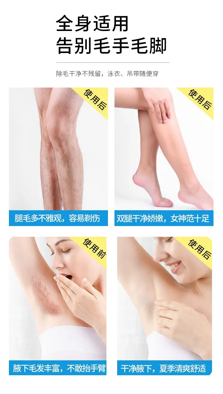 Underarm Shaver with 6-Layer Blade for All Body Areas — feature 8