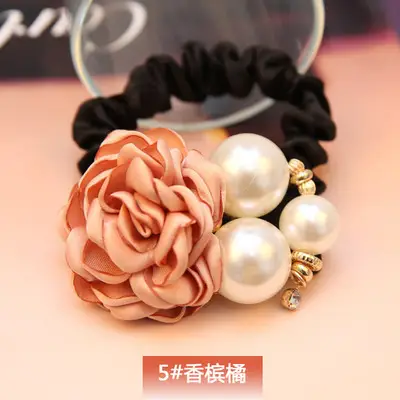 Multi-Pearl Rose Hair Accessories for Women - Image 5