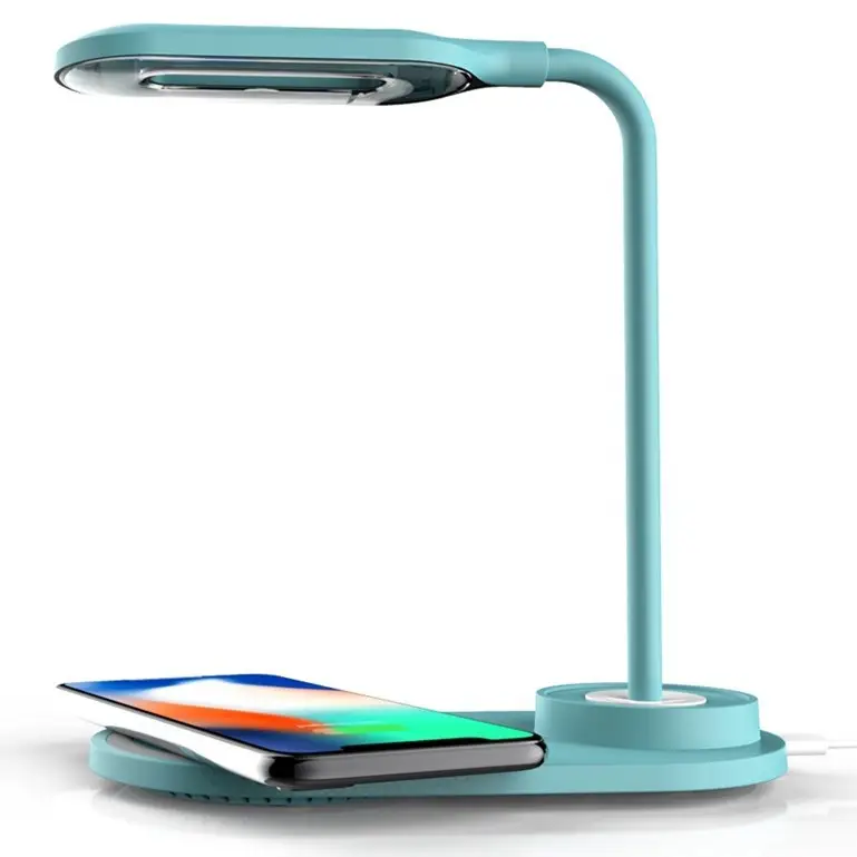 Wireless LED Desk Lamp with Mobile Charging Base