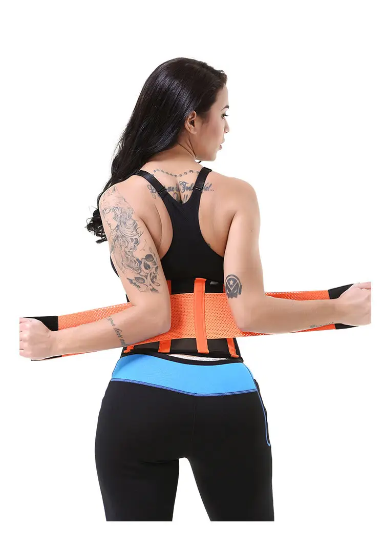 Sport Unisex Waist Shaping Belt Pink Black — feature 17