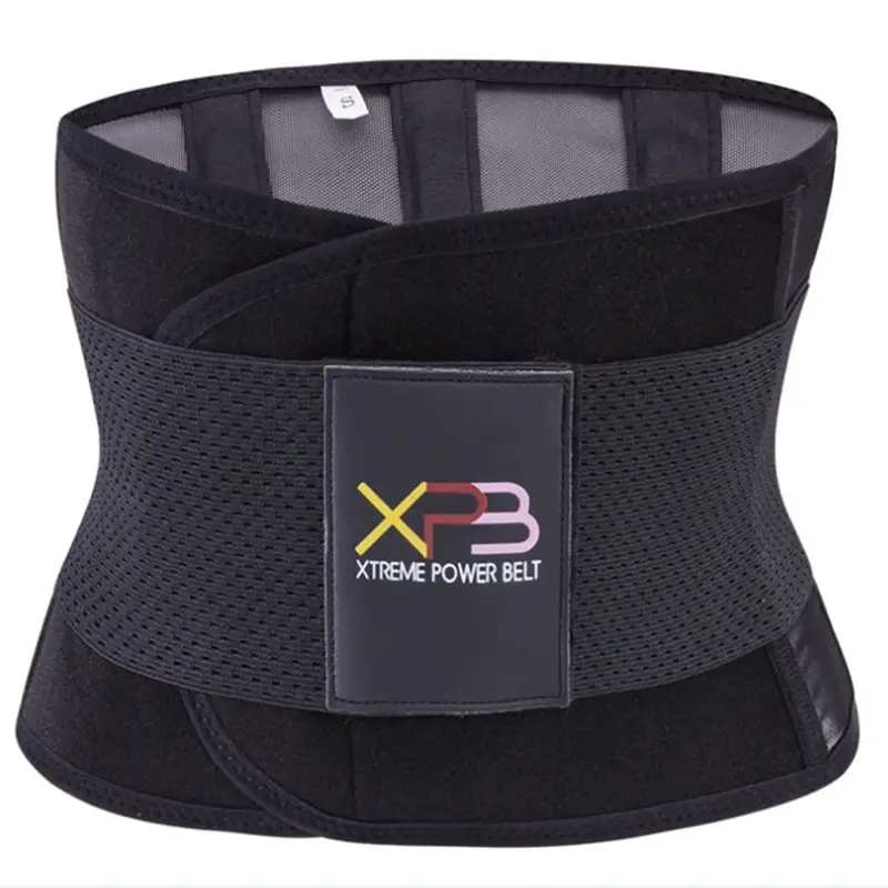 Sport Unisex Waist Shaping Belt Pink Black