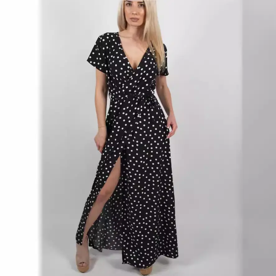 2024 Cross-Border Polka Dot Summer Dress Women - Image 8