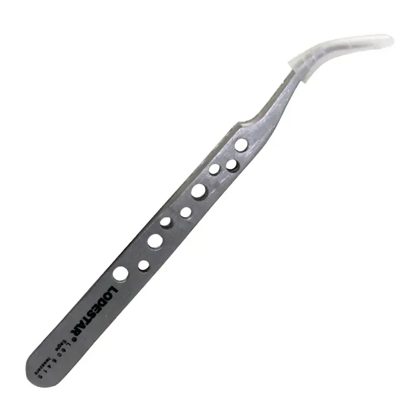 Frosted Hardened Olecranon Tweezers with Hole Design - Image 3