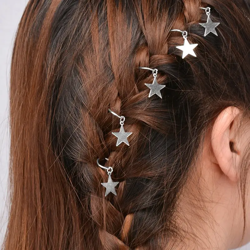European & American Cross-Country Hair Ornament with Hand Hat Design