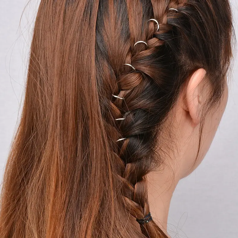 European & American Cross-Country Hair Ornament with Hand Hat Design
