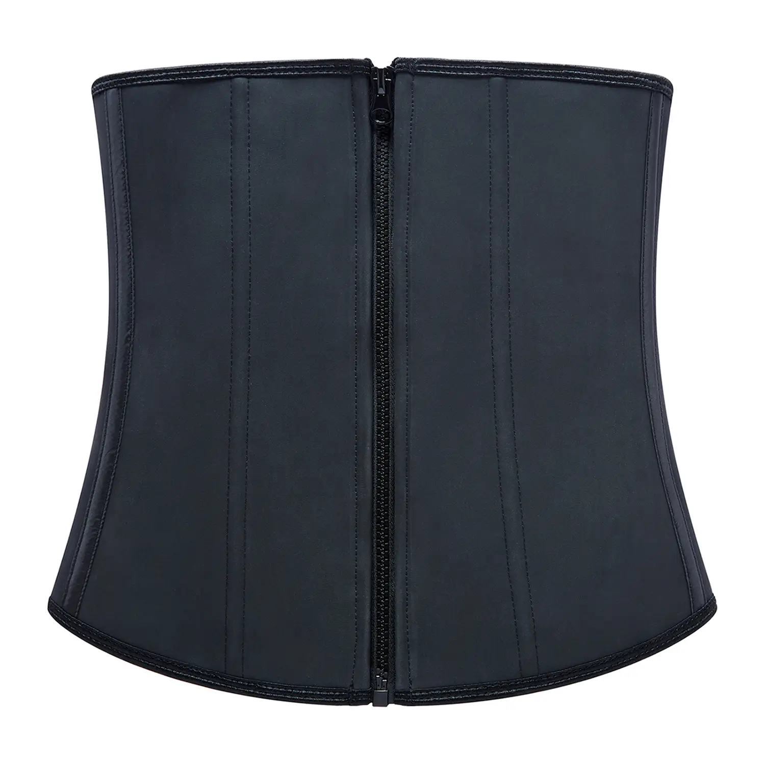 Black Latex Body Shaping Belt for Women
