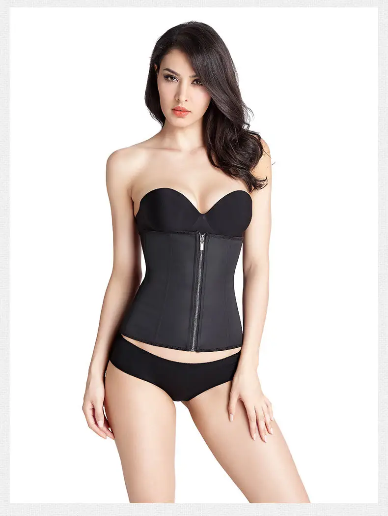 Black Latex Body Shaping Belt for Women — feature 4